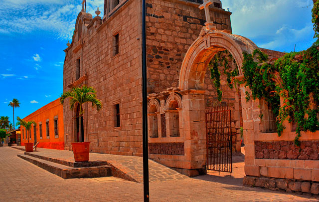 Our Lady Of Loreto Mexico Church, a historical landmark and cultural centerpiece of Loreto