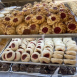 Thumbprint cookies at Mexico Bakery.