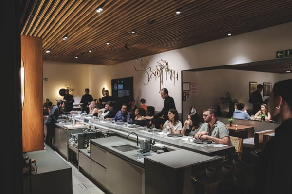 Private Dining Area at Pujol in Mexico City