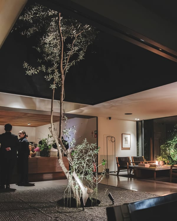 Zen Garden at Pujol Restaurant in Mexico City
