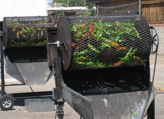 New Mexico chile roasters