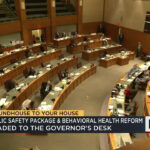 New Mexico State Capitol Roundhouse Building for state budget discussion