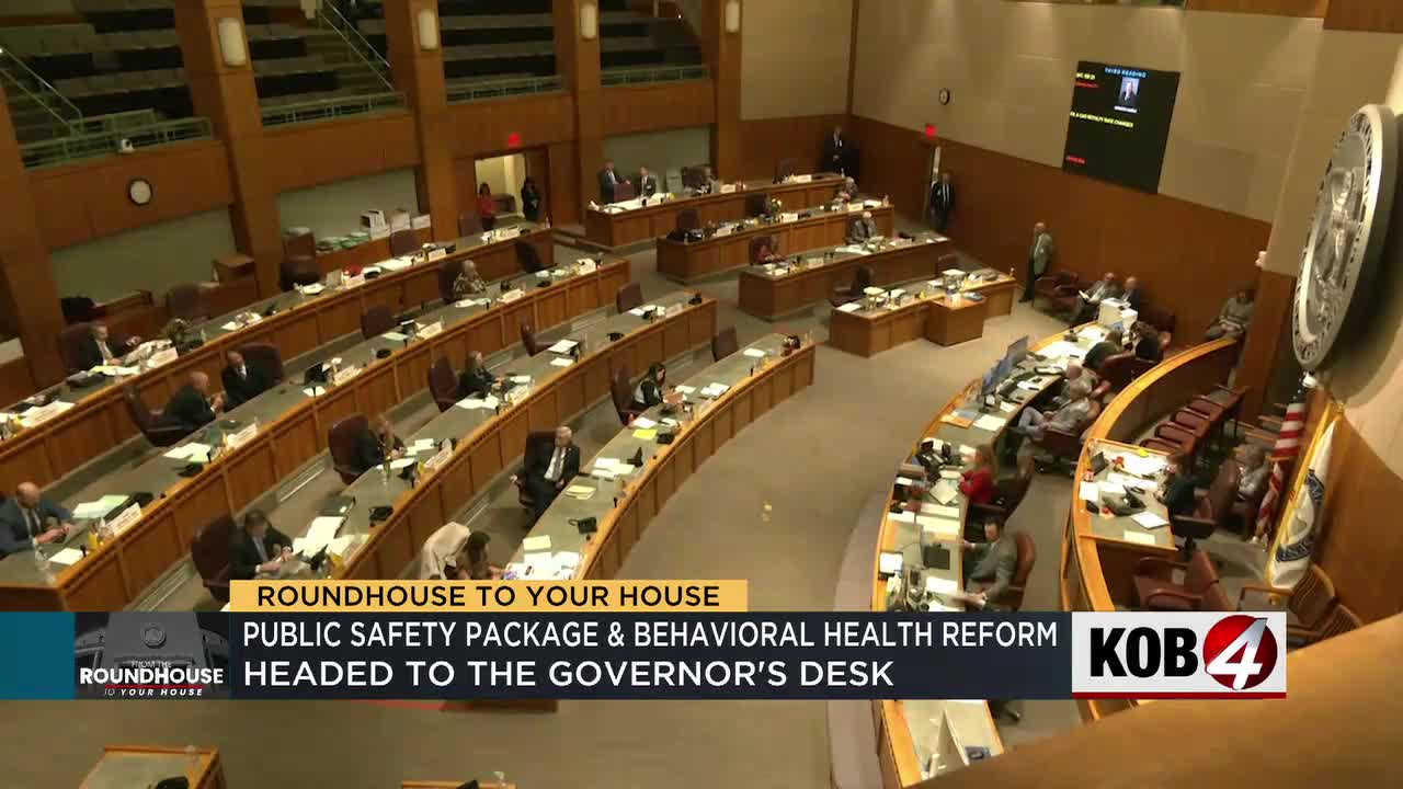 New Mexico State Capitol Roundhouse Building for state budget discussion