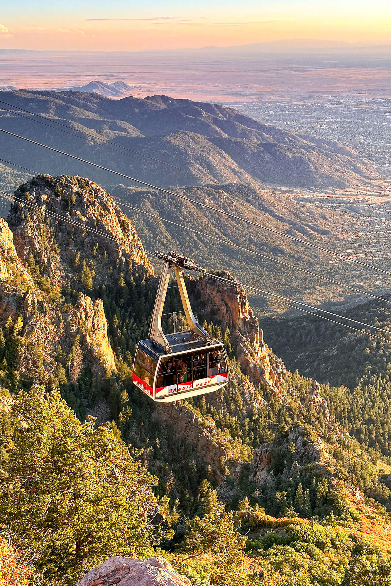 View from Sandia Peak Tramway
