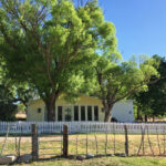 Adobe cottage nestled in San Patricio, New Mexico