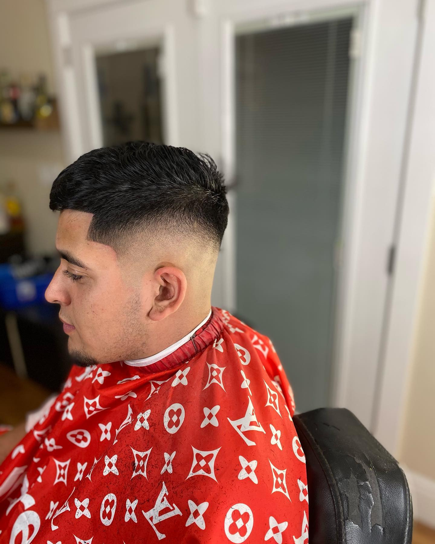 High Fade Edgar Haircut taking the Takuache style to the next level