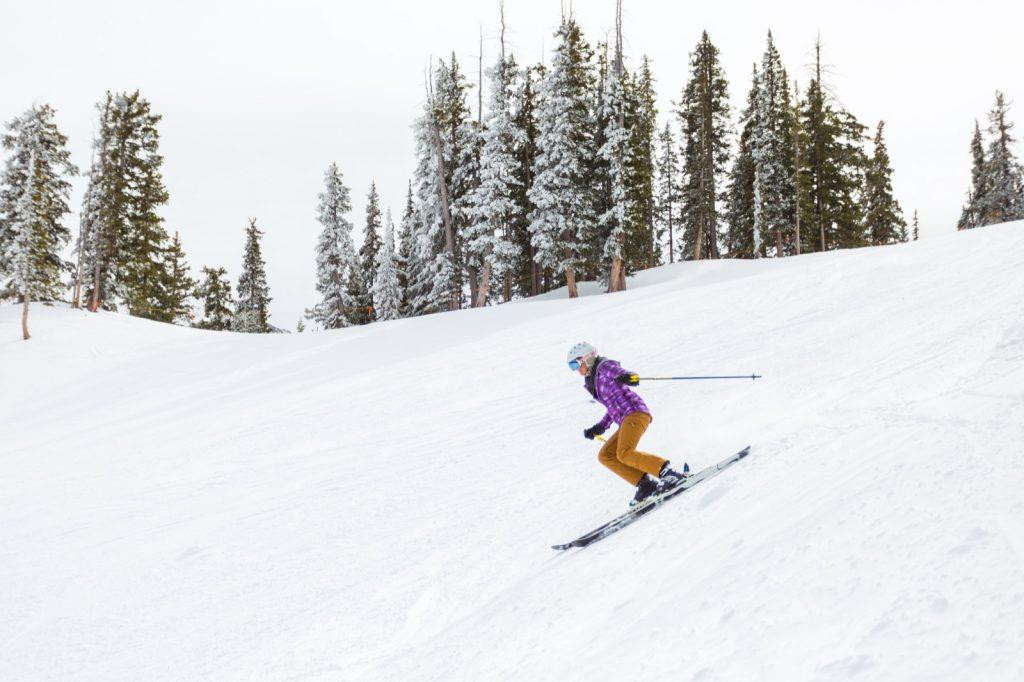 Exciting skiing and snowboarding at Taos Ski Valley resort in New Mexico