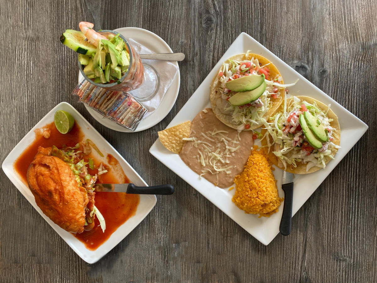 Authentic Mexican dishes at Salsas Restaurant in Cathedral City, a popular spot in Mexican Palm Springs