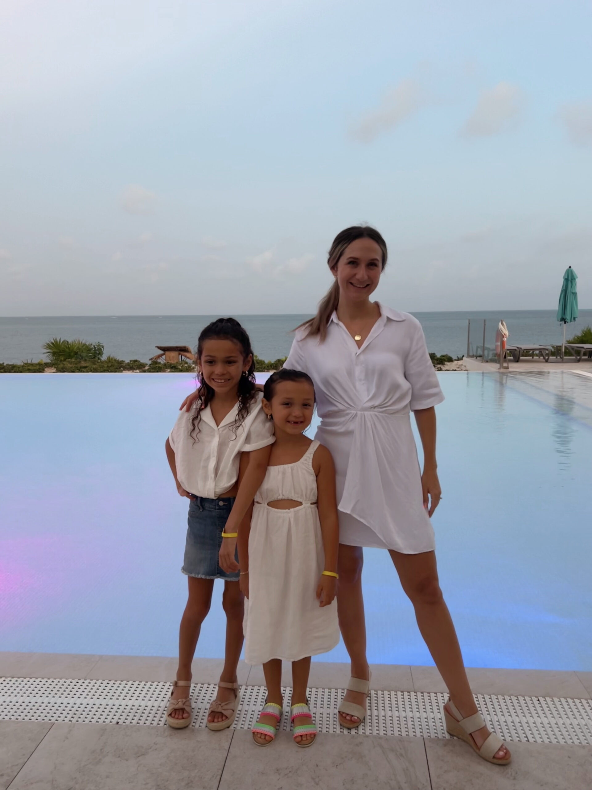 Guests dressed up for a themed night at Club Med Cancun, showcasing the fun and community spirit