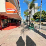 Downtown streets of Tijuana during the day