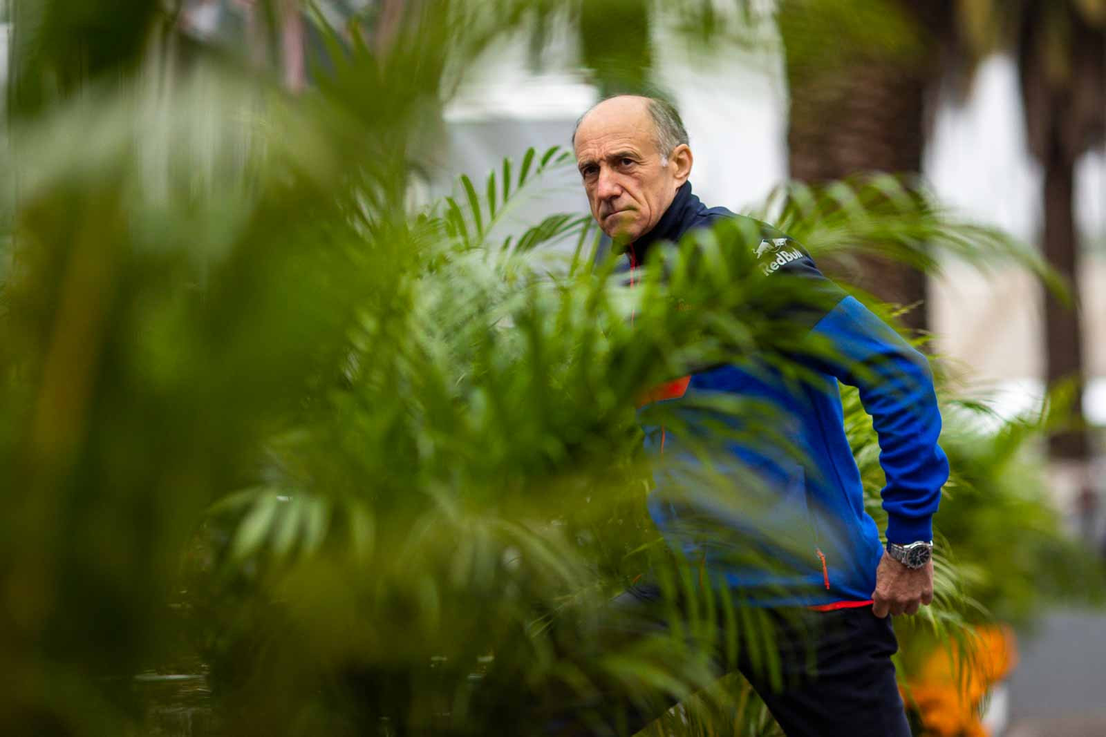 Franz Tost, Toro Rosso team principal, pictured in the paddock at the Mexican Grand Prix