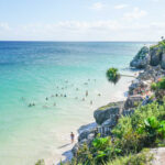 Tulum Ruins Overlooking the Caribbean Sea