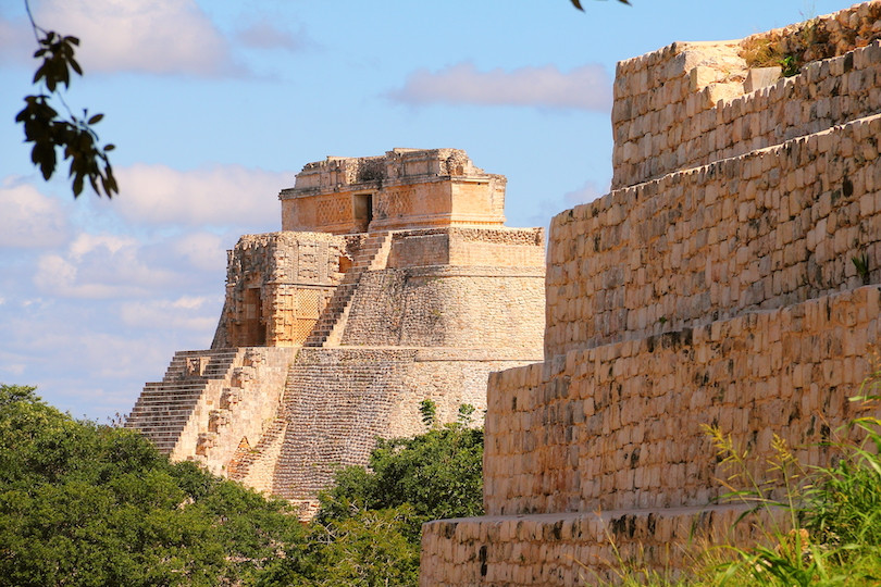 Pyramid of the Magician, Uxmal, Yucatan, Mexico