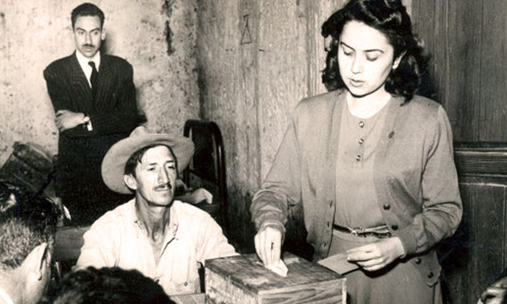 64° aniversario del voto de la mujer en una elección federal en México