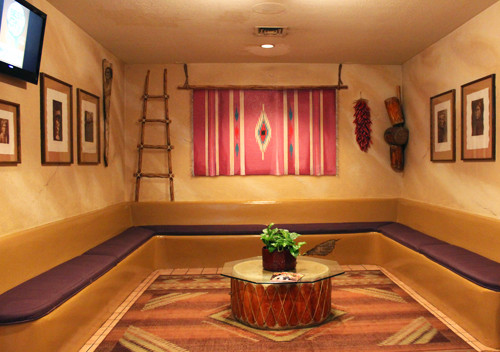 Waiting area at Sadie's of New Mexico, popular Albuquerque eatery