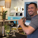 Bartender at Zocalo mixes drinks