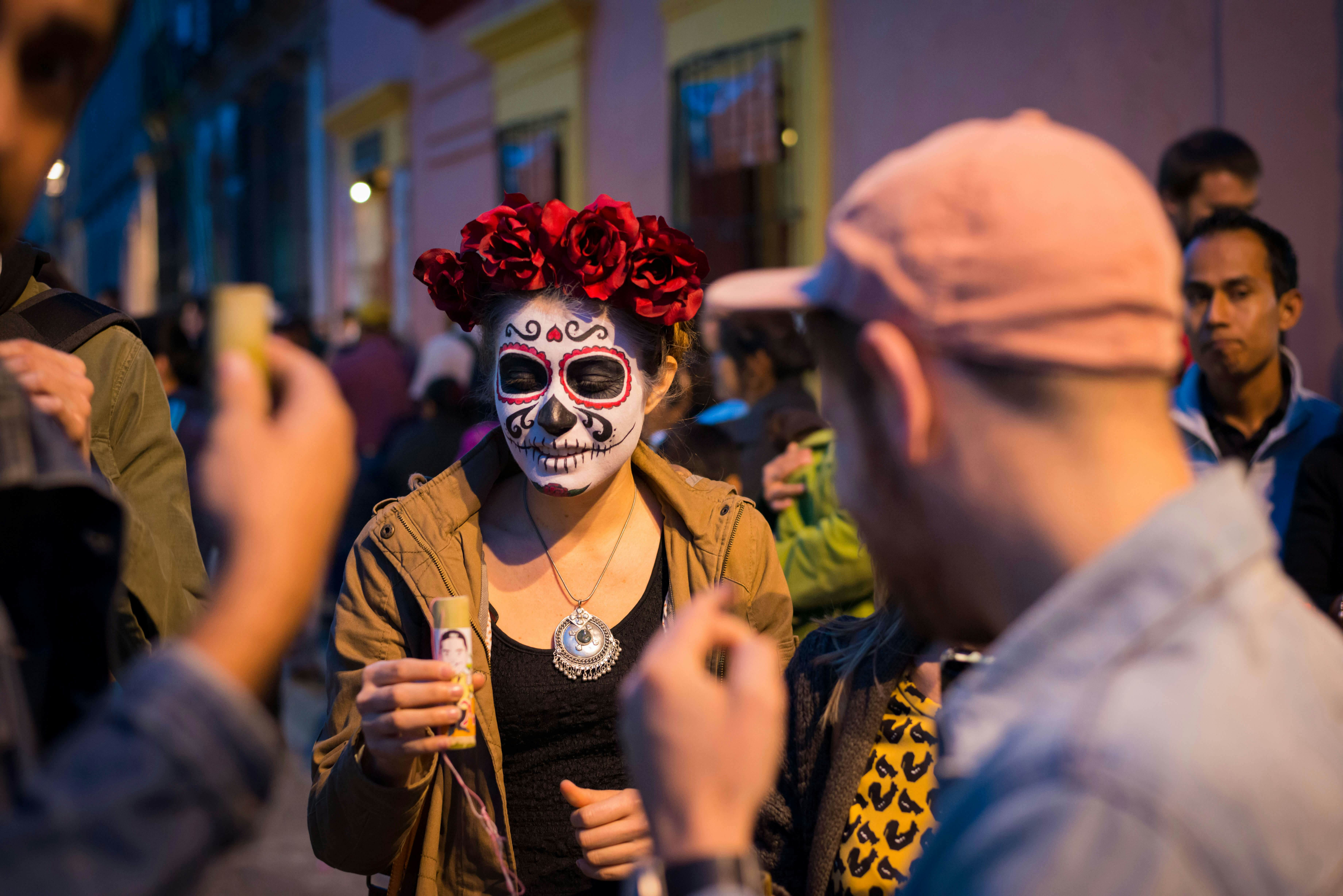 Oaxaca City is one of the best places to take part in the Day of the Dead celebrations. Joel Carillet/Getty Images