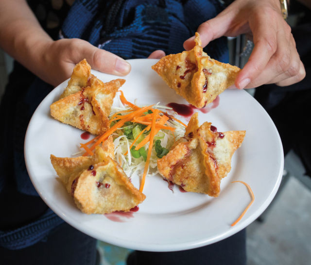 Deep-fried treats at Roma Norte’s Tres Galeones, showcasing Mexico City's diverse culinary offerings