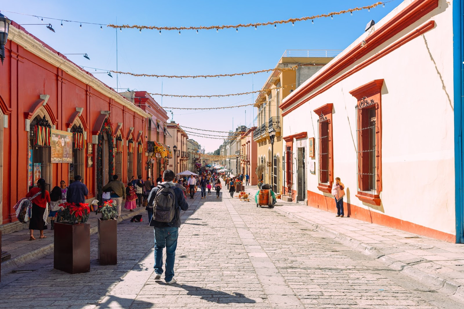 Street food vendor in Mexico