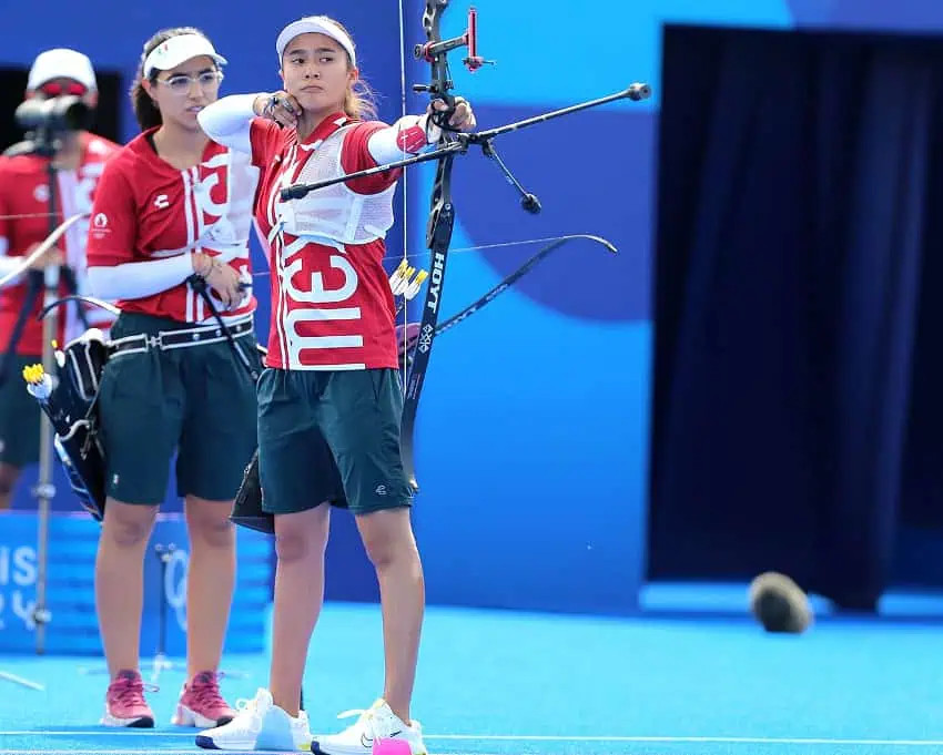 Mexican Olympic archer Ángela Ruiz