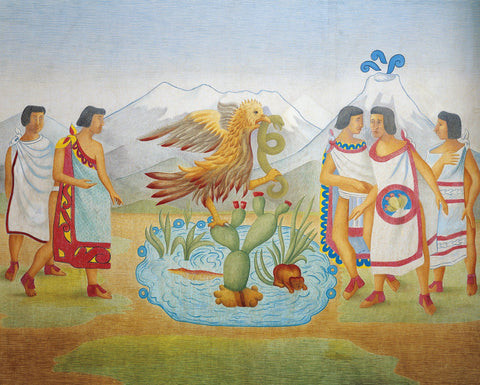 Aztec Symbolism on the Mexican Flag
