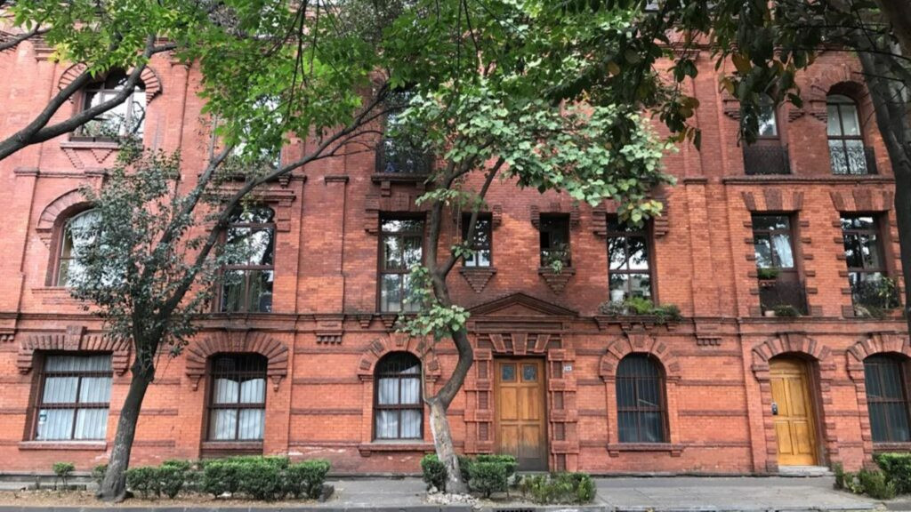 Beautiful buildings in Colonia Juarez showcasing unique architectural styles