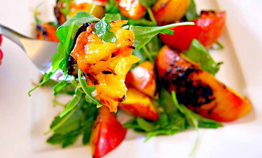 Salads at the sugar nymphs bistro