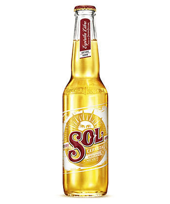 Sol beer bottle