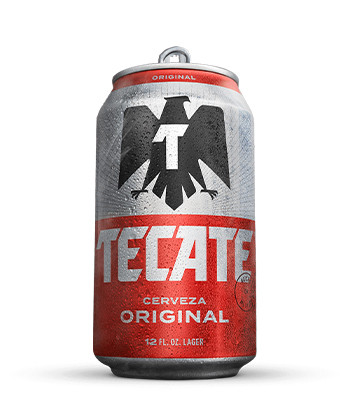 Tecate beer can