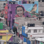 Street scene in Roma Norte, Mexico City