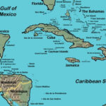 Cozumel map showing location relative to the Yucatan Peninsula