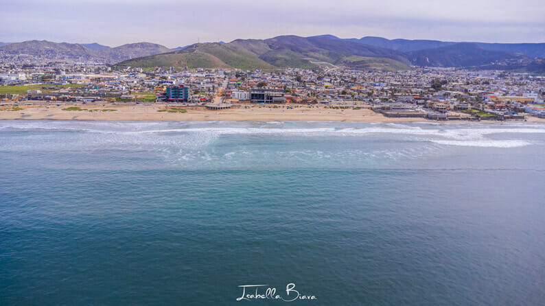 ensenada playa hermosa front