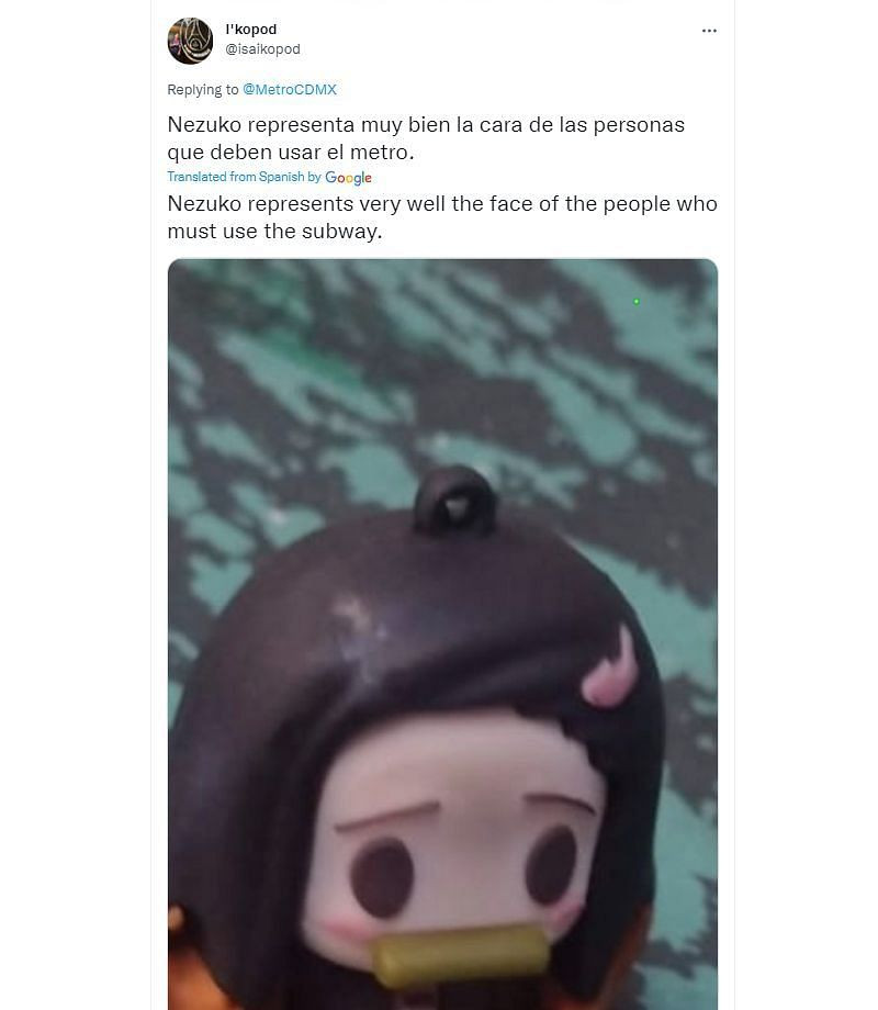 Screenshot of a Twitter user