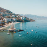 Playa Los Muertos beach and pier in Puerto Vallarta