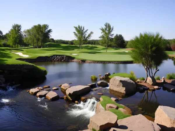 Scenic View of Ocotillo Park Golf Course