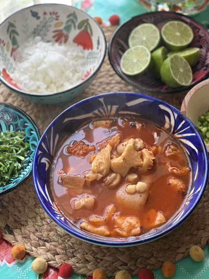 Plated Menudo Rojo