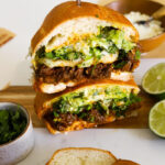 Carne Asada Tortas With Avocado Tomatillo Salsa Verde