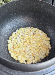 Toasting Rice for Authentic Mexican Rice