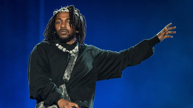 Kendrick Lamar performing at the Super Bowl LIX Halftime Show, creating excitement among fans in Mexico