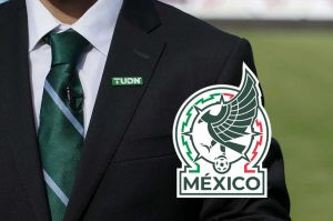 Mexico Sub-23 team lineup before a match