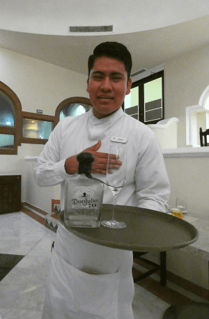 Trying the strange Don Julio 70 Claro tequila that took brown liquor and turned it white