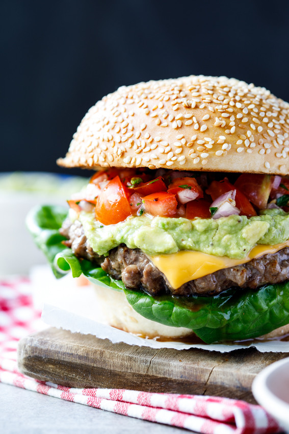 Mexican cheeseburgers