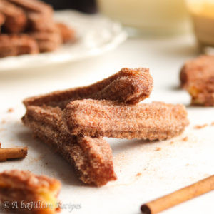 Mexican Churros with Three Different Sauces