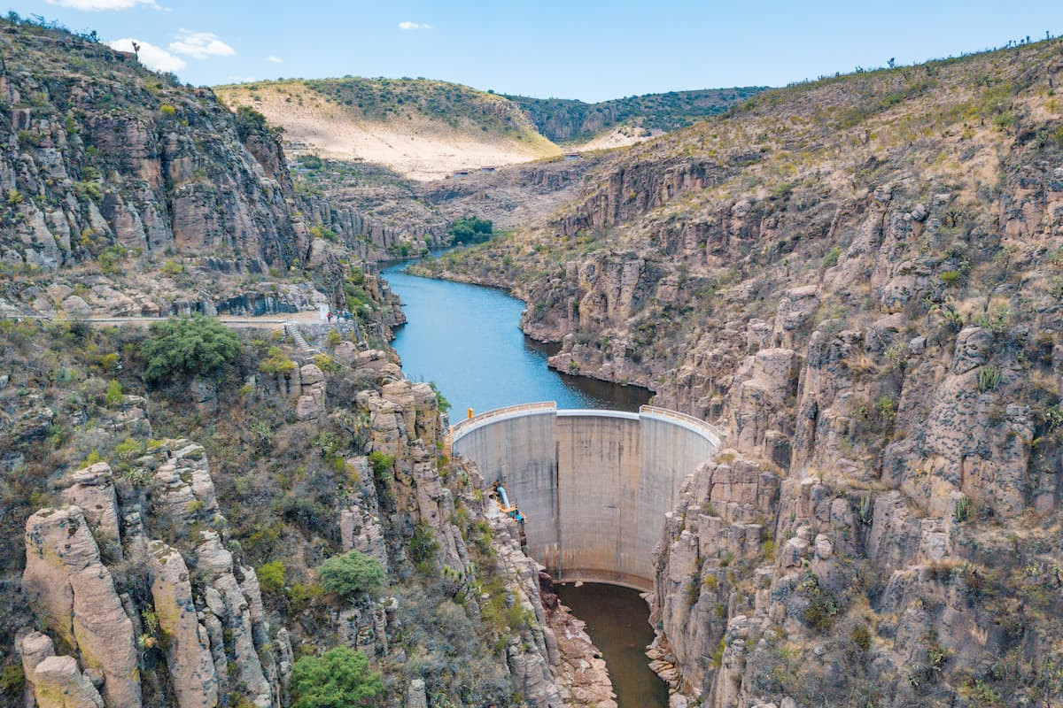Boca de Tunel Canyon in Aguascalientes, Mexico
