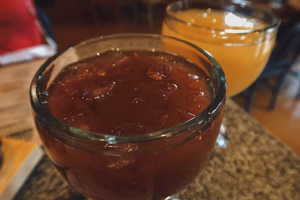 Tamarind and Passion Fruit Aguas Frescas