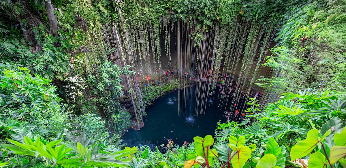 Ik Kil Cenote, Yucatan Peninsula, Mexico