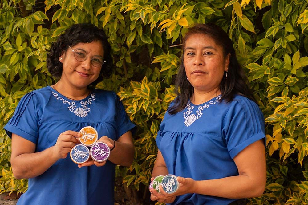 Members of Mujeres Ixtlecas, a business in Qaxaca, Mexico, created a line of health and beauty products based on traditional knowledge of local plants.