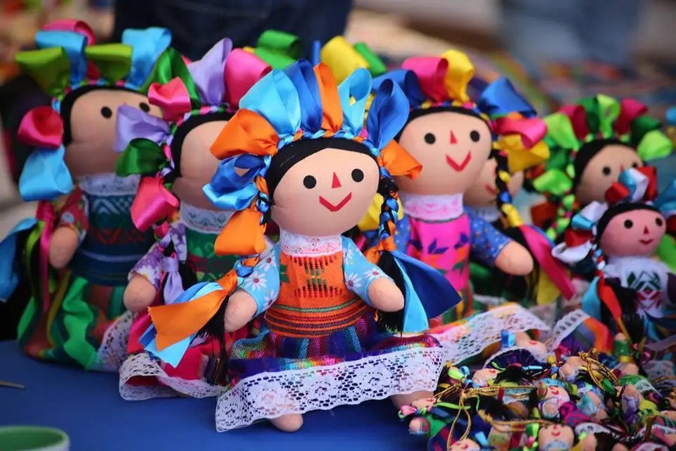 An Adelita doll, a decorative symbol of Mexican history