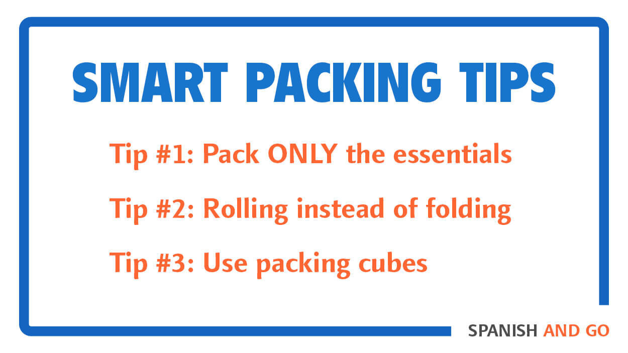 Packing for a trip can get so exciting, but always think big and travel light with only the essentials.