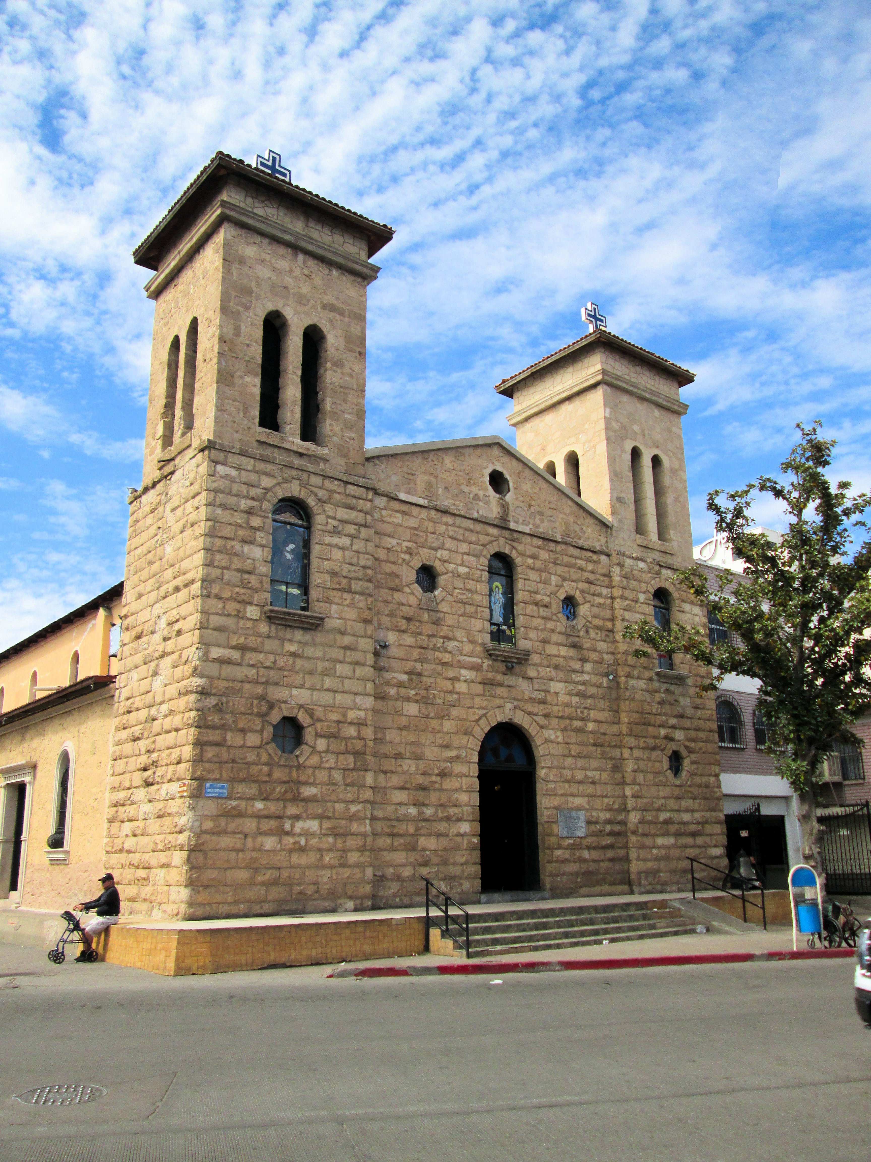 Nogales church in the old town, embodying the city's historical and cultural richness